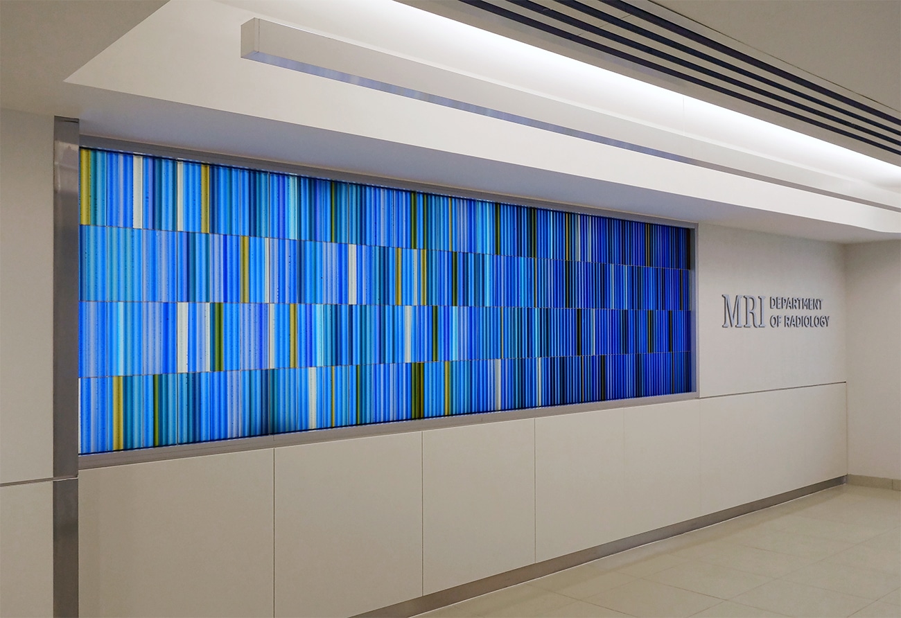 Colorful Art Glass | Memorial Sloan Kettering | Paul Housberg