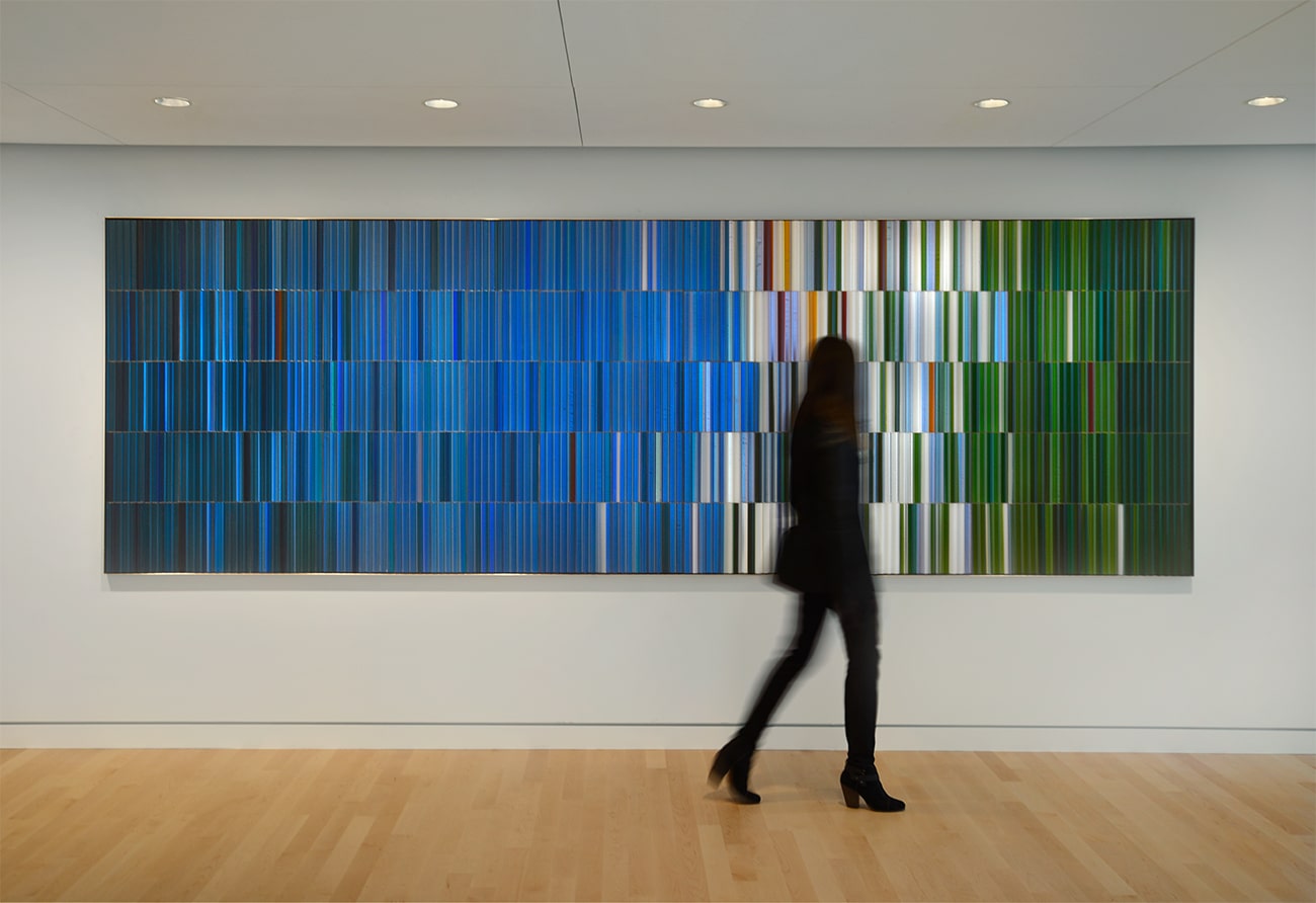 Art Glass Mural | Nu Skin Innovation Center | Paul Housberg