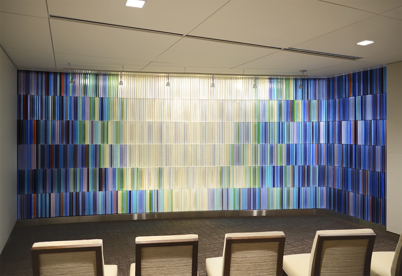 Chapel Glass Wall |1| Houston Methodist Hospital | Paul Housberg