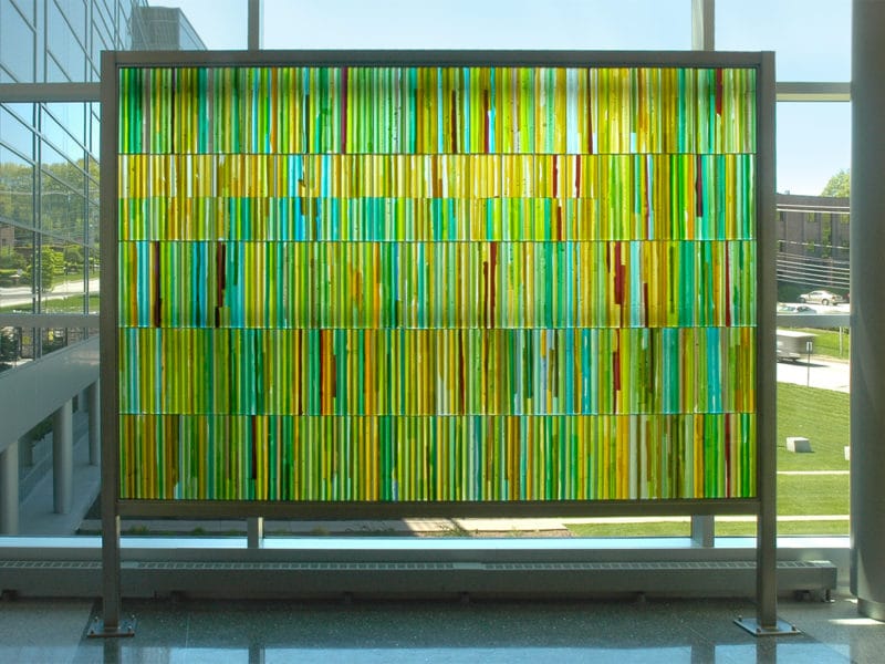 Art Glass Screens | Noel Judicial Complex | Paul Housberg