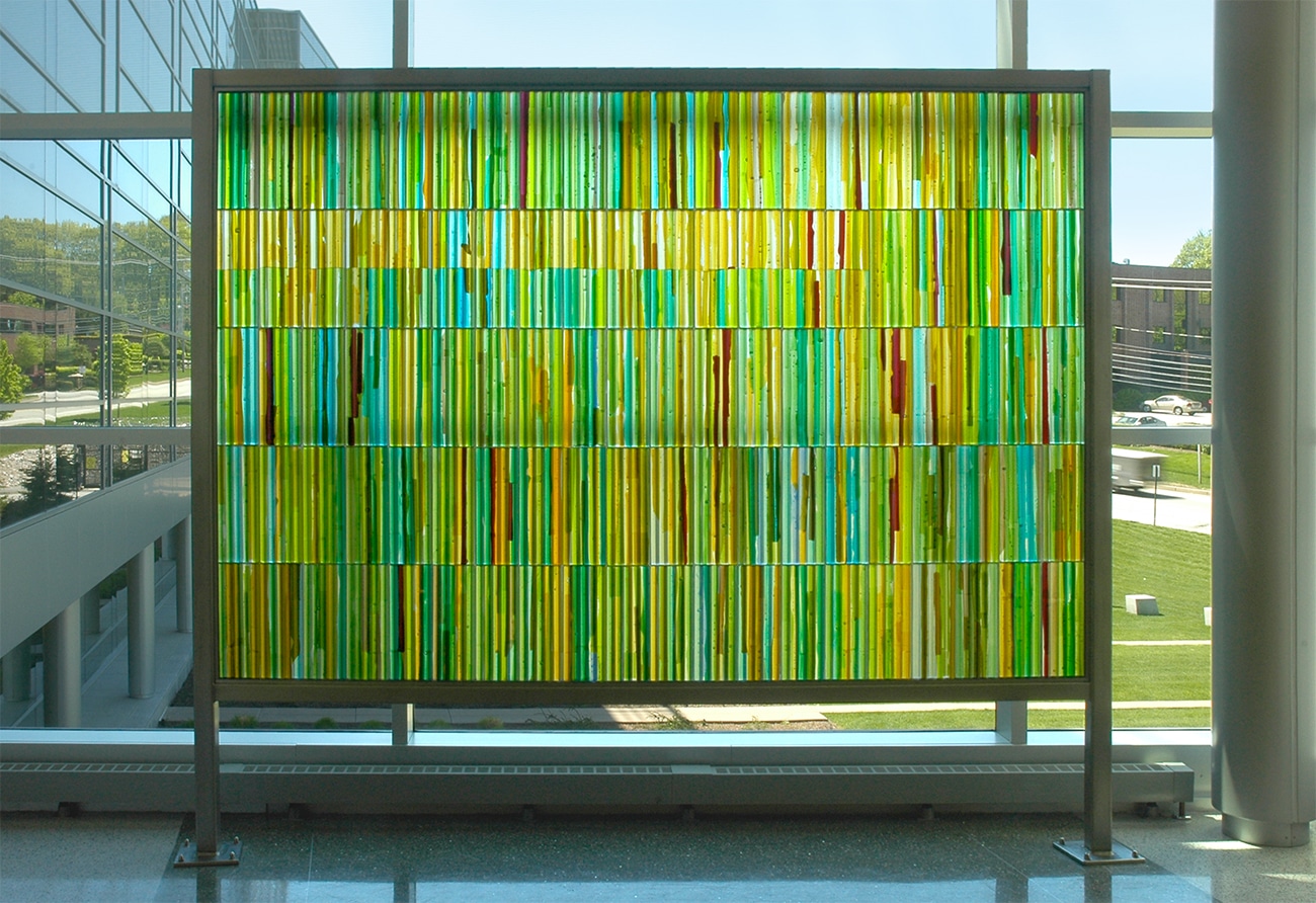 Art Glass Screens | Noel Judicial Complex | Paul Housberg
