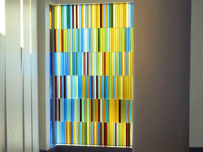Colored Glass Tiles | Florida Hospital Wesley Chapel | Paul Housberg