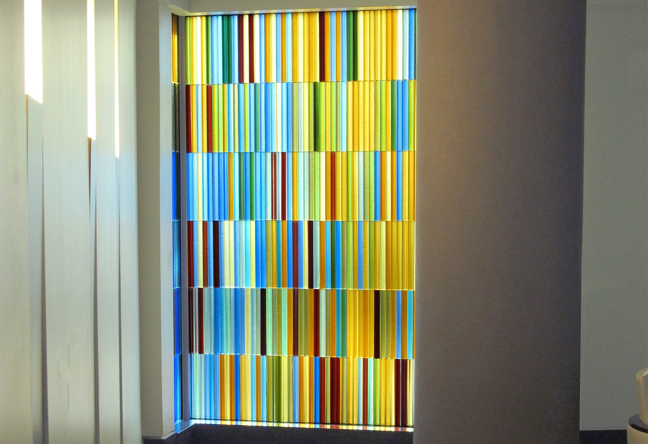 Colored Glass Tiles | Florida Hospital Wesley Chapel | Paul Housberg