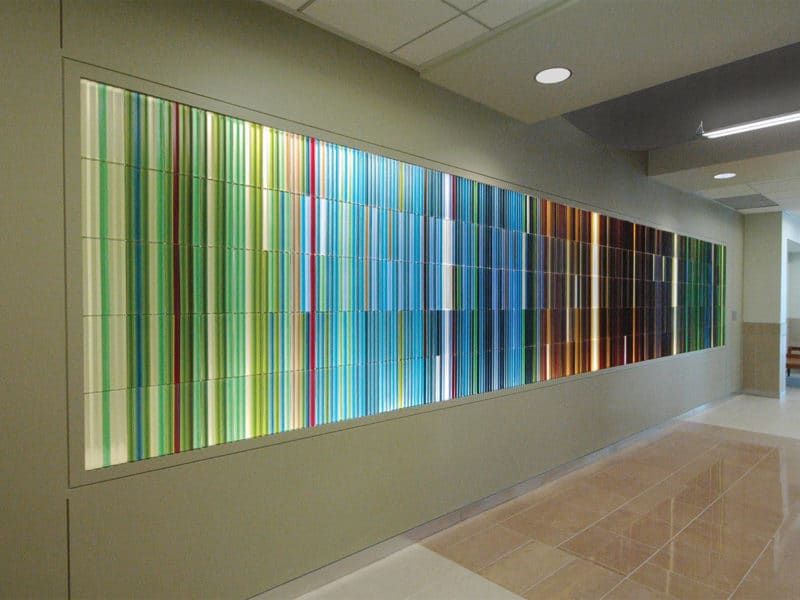 Modern Glass Art | Tooele Third District Court | Paul Housberg